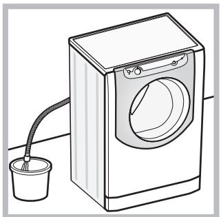 HOTPOINT-ARISTON AQ8L 49 U - Ouverture manuelle de la porte-hublot - 1