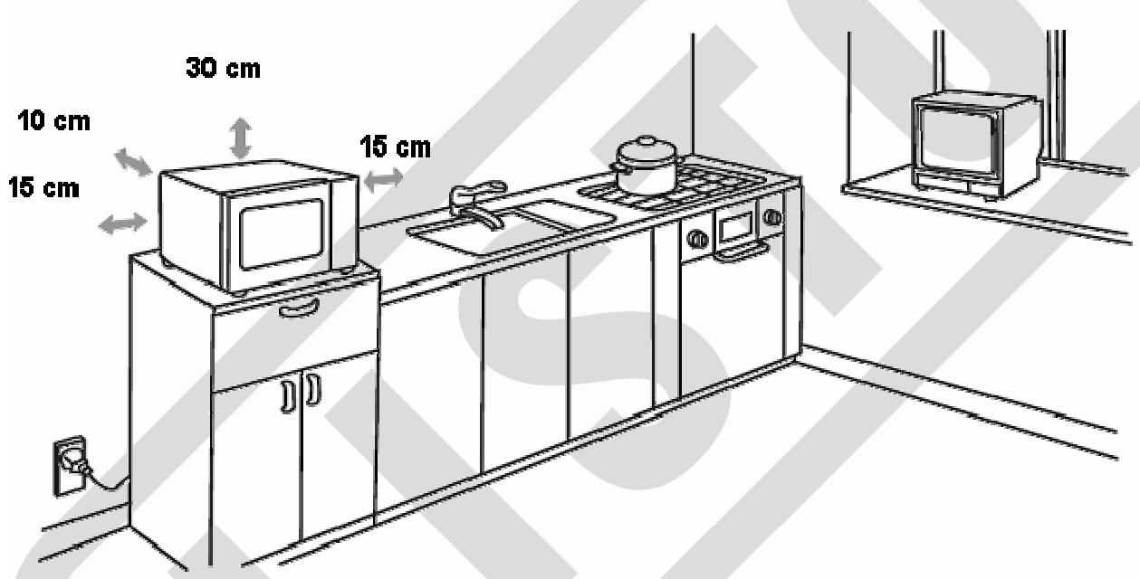 LISTO FOUR MICRO ONDES GRIL MOG L1 - Attention : - 1