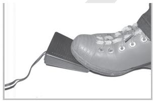 LISTO MC L1 - - Choisir la vitesse de couture : - 1