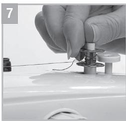 LISTO MC L1 - - Bobiner vos canettes de fil : - 7