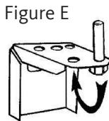 LISTO REFRIGERATEUR-CONGELATEUR 1 PORTE RFL 193B - Inversion du sens d'ouverture de la porte du réfrigérateur - 3