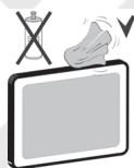 LISTO TELEVISEUR LCD 19LCDUSB-705 - Chaleur et flammes - 1