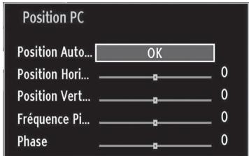 LISTO TELEVISEUR LCD 19LCDUSB-705 - Réglages de l'image du PC - 1