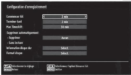LISTO TELEVISEUR LCD 19LCDUSB-705 - Enregistrer la configuration - 1