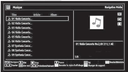 LISTO TELEVISEUR LCD 19LCDUSB-705 - Lire la musique via USB - 1