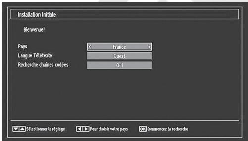 LISTO TELEVISEUR LCD 19LCDUSB-705 - Première installation - 2