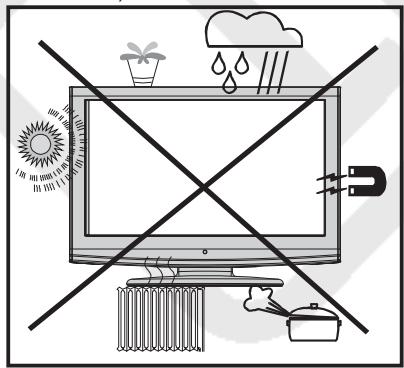 LISTO TELEVISEUR LCD 19LCDUSB-705 - Branchement à un système de distribution télévisée (câble) avec tuner - 1