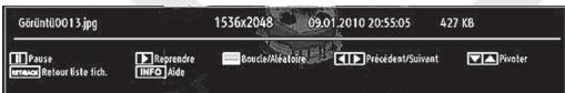 LISTO TELEVISEUR LCD 19LCDUSB-705 - Options de diaporama - 1
