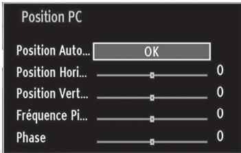 LISTO TELEVISEUR LCD 32LCDUSB-654 - Réglages de l'image du PC - 1