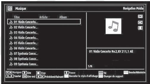 LISTO TELEVISEUR LCD 32LCDUSB-654 - Lire la musique via USB - 1