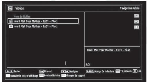 LISTO TELEVISEUR LCD 32LCDUSB-654 - Affichage de vidéo via USB - 1