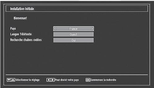 LISTO TELEVISEUR LCD 32LCDUSB-654 - Première installation - 2