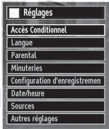 LISTO TELEVISEUR LCD 32LCDUSB-654 - Configuration des paramètres de votre téléviseur - 1