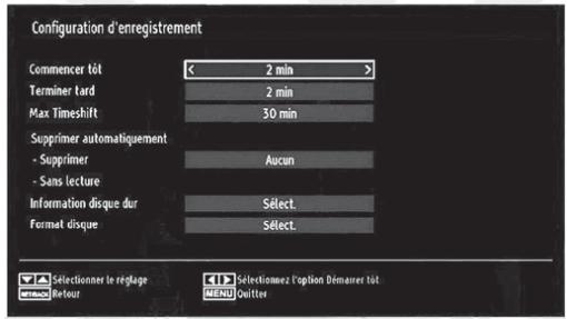 LISTO TELEVISEUR LCD 32LCDUSB-654 - Enregistrer la configuration - 1