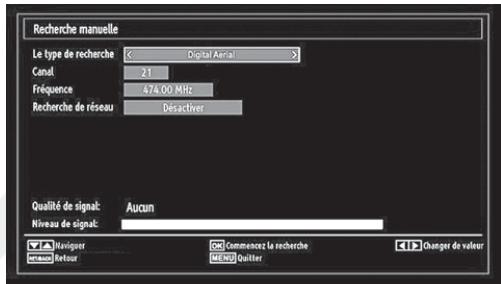 LISTO TELEVISEUR LCD 32LCDUSB-654 - Recherche manuelle - 1