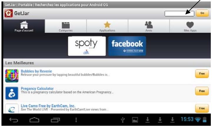 LISTO WEB'PAD 7002 - AJOUTER D'AUTRES APPLICATIONS AVEC GETJAR - 1