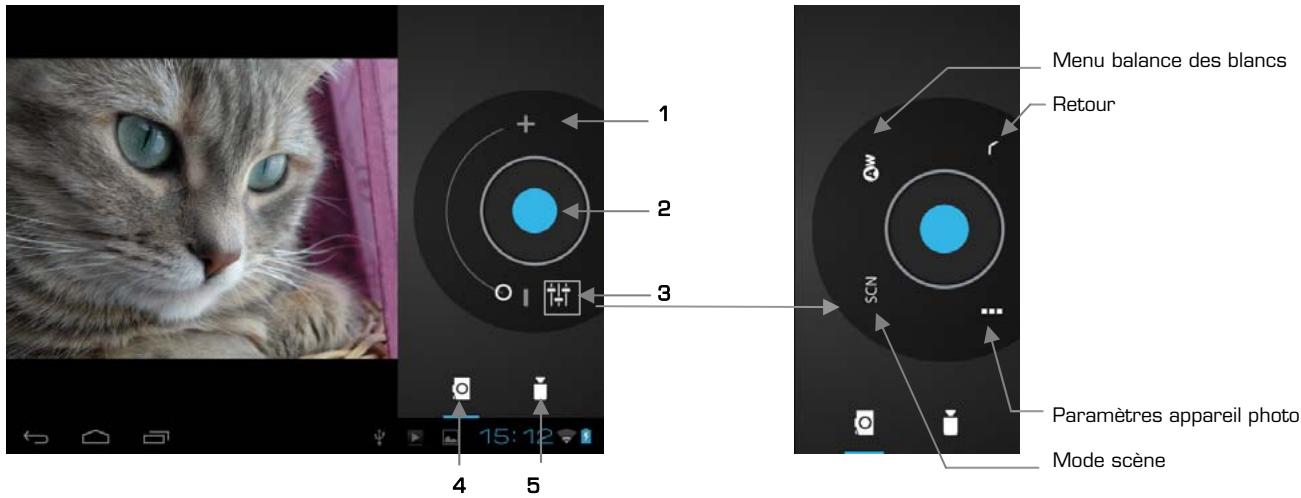 LISTO WEB'PAD 7002 - MODE WEBCAM / PRISE DE VUES - 1