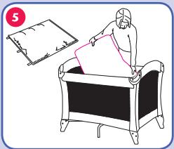 GRACO PETITE BASSINET - YOUR CHILD'S SAFETY MAY BE AFFECTED IF YOU DO NOT FOLLOW THESE INSTRUCTIONS. - 6