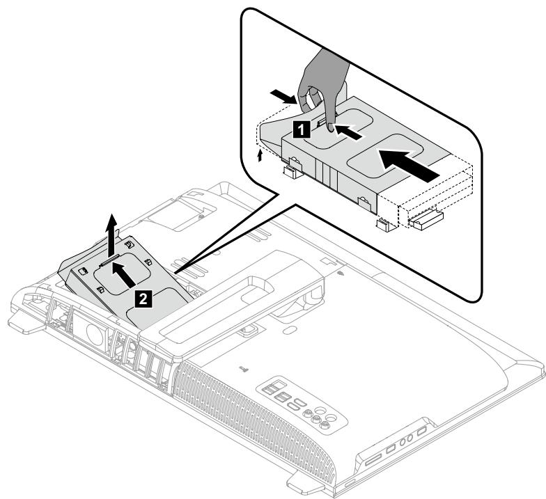 LENOVO IDEACENTRE B540 VDX9GFR - Pour remplacer le disque dur : - 2