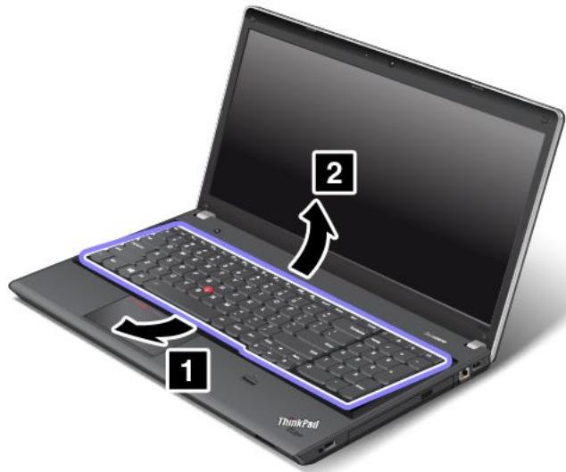 LENOVO IDEACENTRE C440 (57318029) - Retrait du clavier - 4