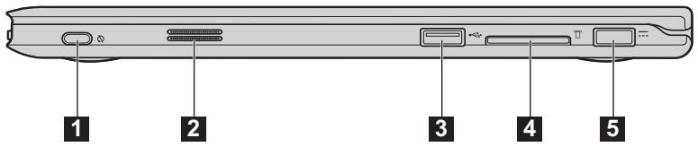 LENOVO YOGA 11 - MAS24FR, YOGA 11 MAS24FR, YOGA 11 MAS25FR - Affichage sur le côté droit - 1