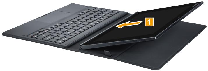 LENOVO MIIX 3-1030 (80HV0012FR), MIIX 3-1030 (80HV001FFR) - Fixation de la tablette - 1