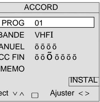 HITACHI CL1422RS - Transfert des canaux mémorisés - 1