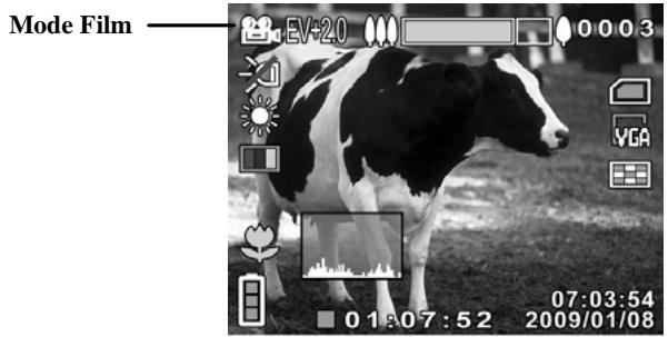 HITACHI DZHV582E - Enregistrement d'un clip vidéo - 1