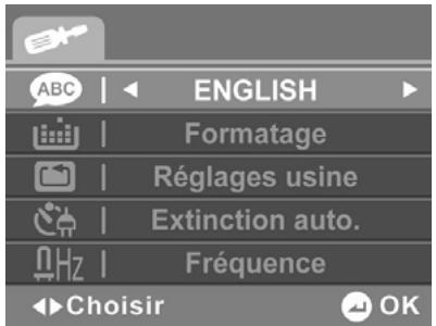 HITACHI DZHV582E - Réglage de la langue - 2