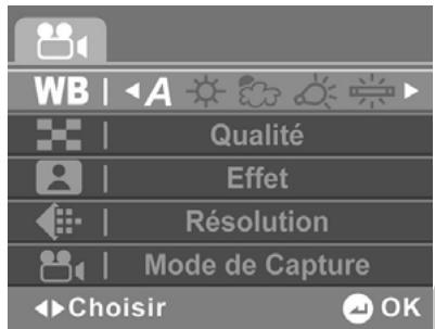 HITACHI DZHV582E - Balance du blanc - 2