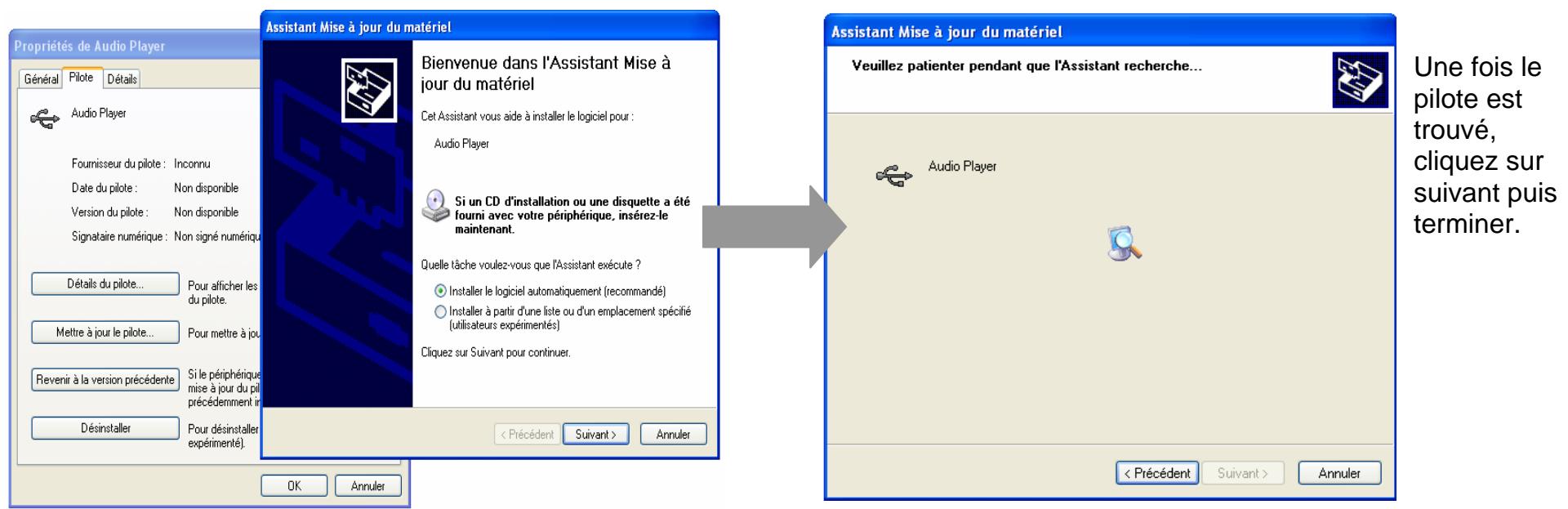 D-JIX M 350 FM - Transfert de fichier mp3/video du PC vers le lecteur - 2