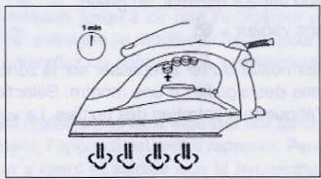 QUIGG DBS 2200.05 - Lorsque vous repassez pour la première fois - 4