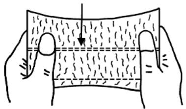 QUIGG MD 11836 - Assembler par couture deux pieces de tissu (déchirures) - 5