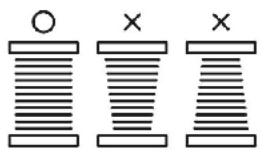 QUIGG 50029176 - Embobiner la canette de fil inférieur - 8