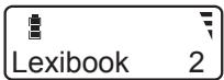 LEXIBOOK DP333. - Enregistrement des nouveaux combinés - 1