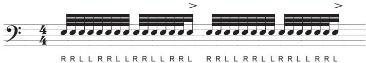 KORG BEATLAB BTL-1 - FIFTEEN STROKE ROLL - 1