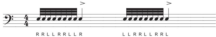 KORG BEATLAB BTL-1 - NINE STROKE ROLL - 1