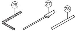 JONSERED BC 2255 - Quels sont les composants de la débroussailleuse? (BC2255) - 6