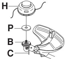 JONSERED BC 2256 - Monteren van overige beschemkappen en snijuitrustingen - 3