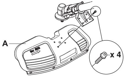 JONSERED BC 2256 - Montage von Hackmesser und Klingenschutz des Hackmessers (MC2256) - 3