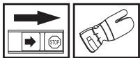 JONSERED CS 2172 - Justierung des Tiefenbegrenzabstands - 1