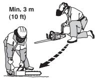 JONSERED CS 2172 - Sécurité carburant - 1