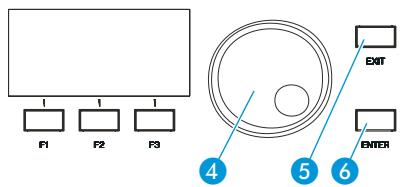 SENNHEISER SDC 8200 - Les éléments de commande du menu - 2