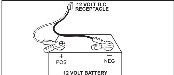 BRIGGS & STRATTON BRIGGS & STRATTON ELITE 7000 WATT - To recharge 12 Volt batteries, proceed as follows: - 1