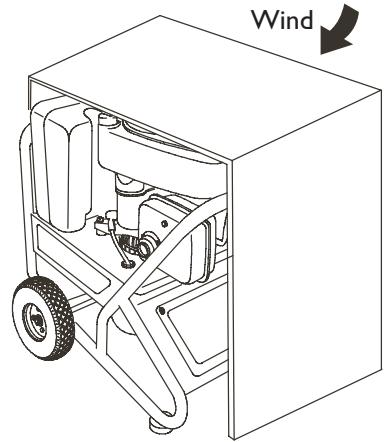 BRIGGS & STRATTON BRIGGS & STRATTON ELITE 7000 WATT - Creating a Temporary Cold Weather Shelter - 1