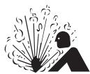 BRIGGS & STRATTON BRIGGS & STRATTON ELITE 7000 WATT - Hazard Symbols and Meanings - 6