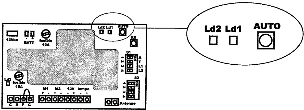 AVIDSEN XP500 - PROGRAMMATION DE L'OUVERTURE / FERMETURE : - 5