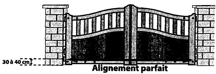 AVIDSEN 654123 - Mise en PLACE des photocellules : - 1