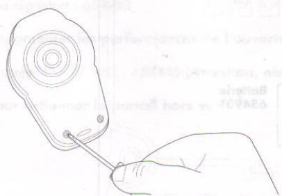 AVIDSEN XP350 EVOLUTION 2 - REPLACEMENT DE LA PILE DE LA TELÉCOMMANDE - 1