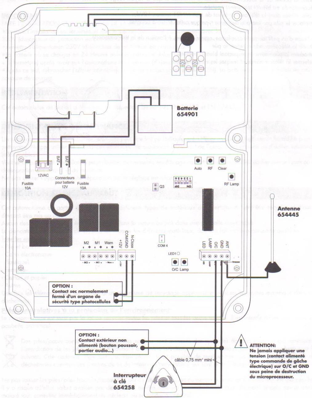 AVIDSEN XP350 EVOLUTION 2 - ACCESSIONS ET CÁBLAGE - 1